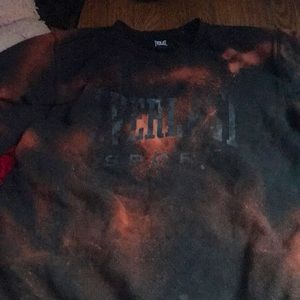 Everlast sport black sweat shirt, bleached